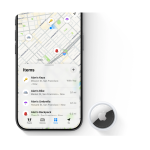 مکان‌یابی دقیق وسایل شخصی متصل به ردیاب اپل AirTag روی نقشه اپلیکیشن Find My آیفون